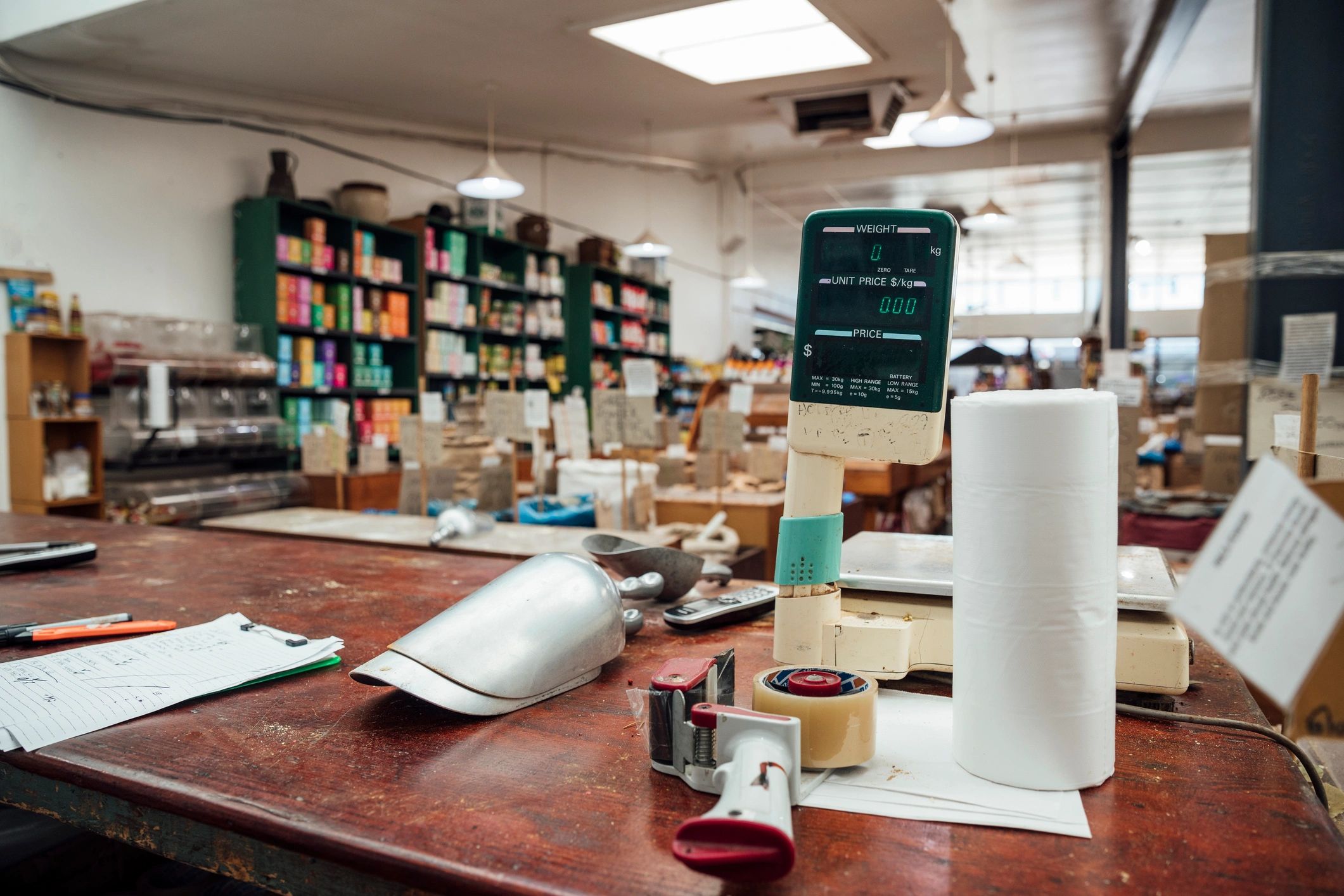 Customer service and order review workspace